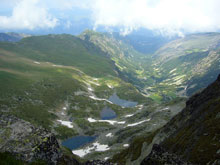 famous 7 lakes in Rila mountain