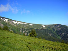 Spring landscape at Rila mountain
